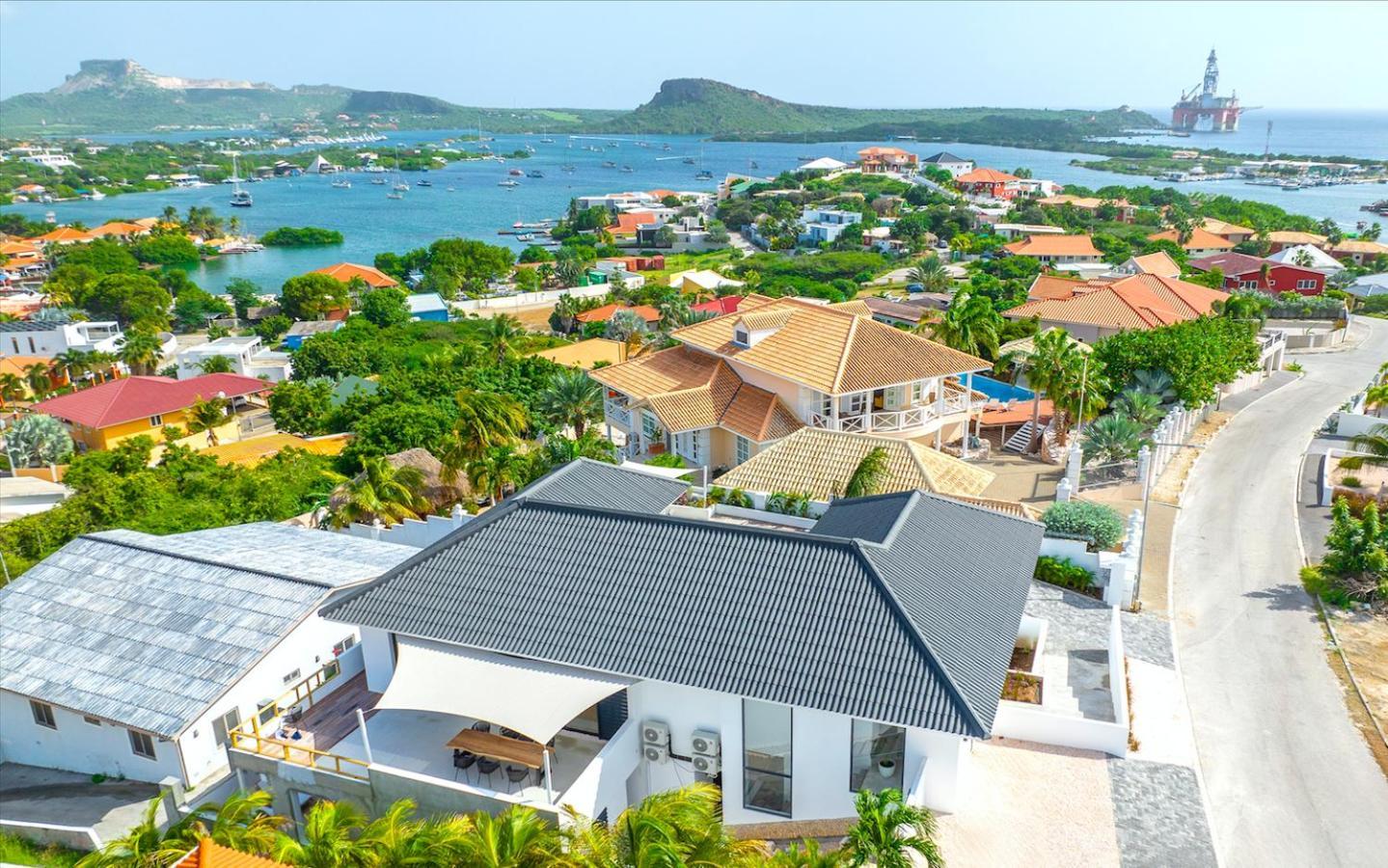 Villa Noma - Luxe Villa Met Uitzicht Spaanse Water Willemstad Exteriér fotografie